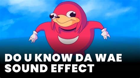 do you know da wae mp3.